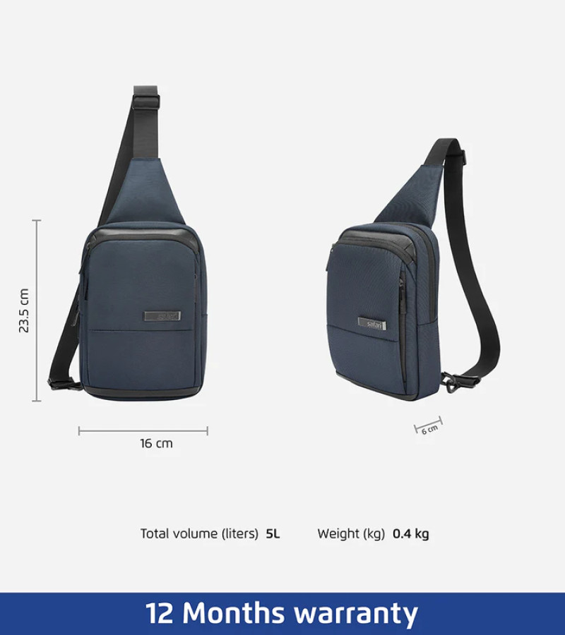 Safari Connect Sling Bag with Adjustable Strap