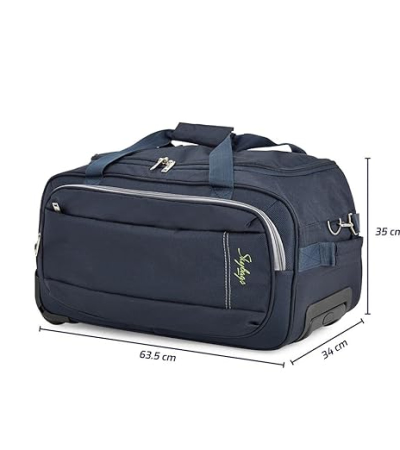 Skybags Cardiff Polyester 63.5 cms Blue Travel Duffle