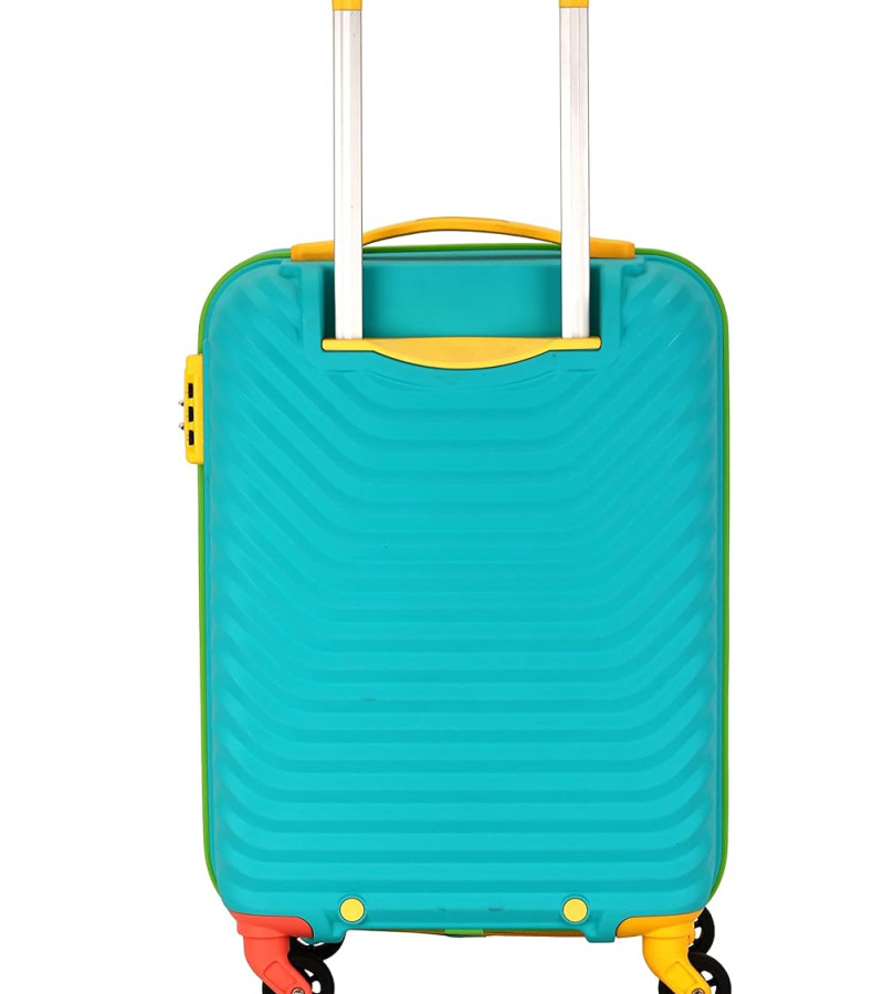 American Tourister Trolley Bag for Travel|Splash 55 Cms Polycarbonate Hardsided Small Cabin Luggage