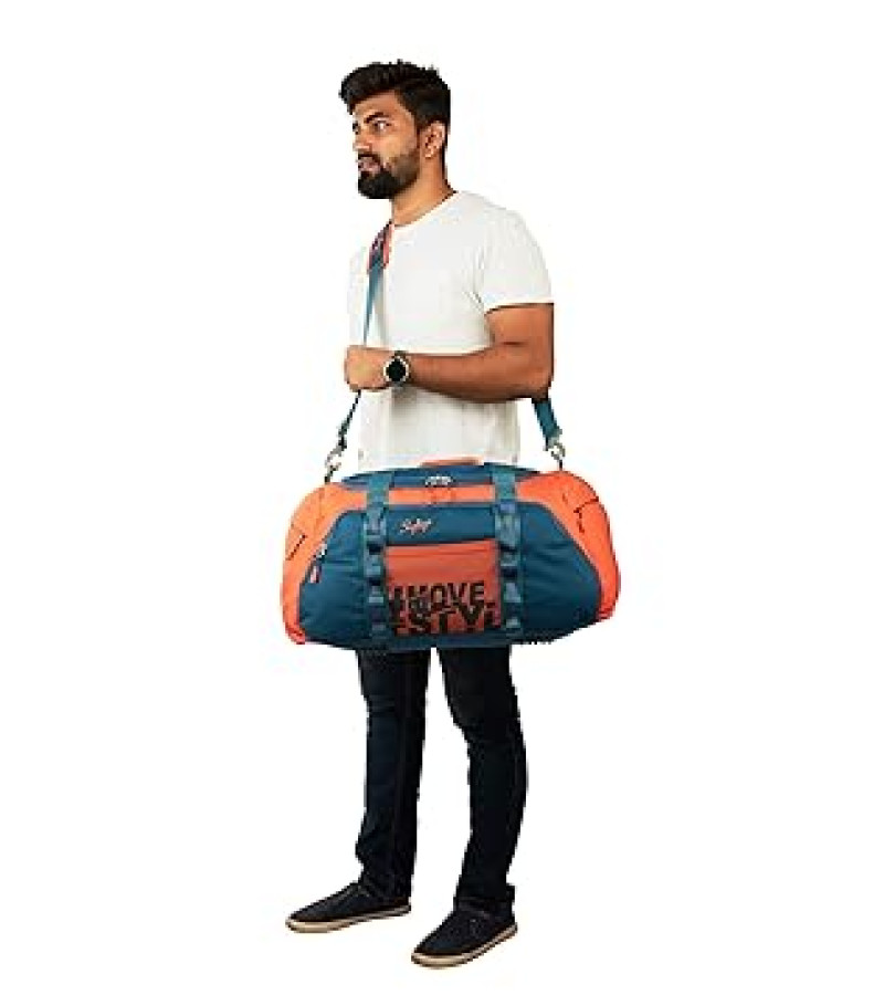 Skybags Polyester Solid Pattern Hustle Duffle Bag 55