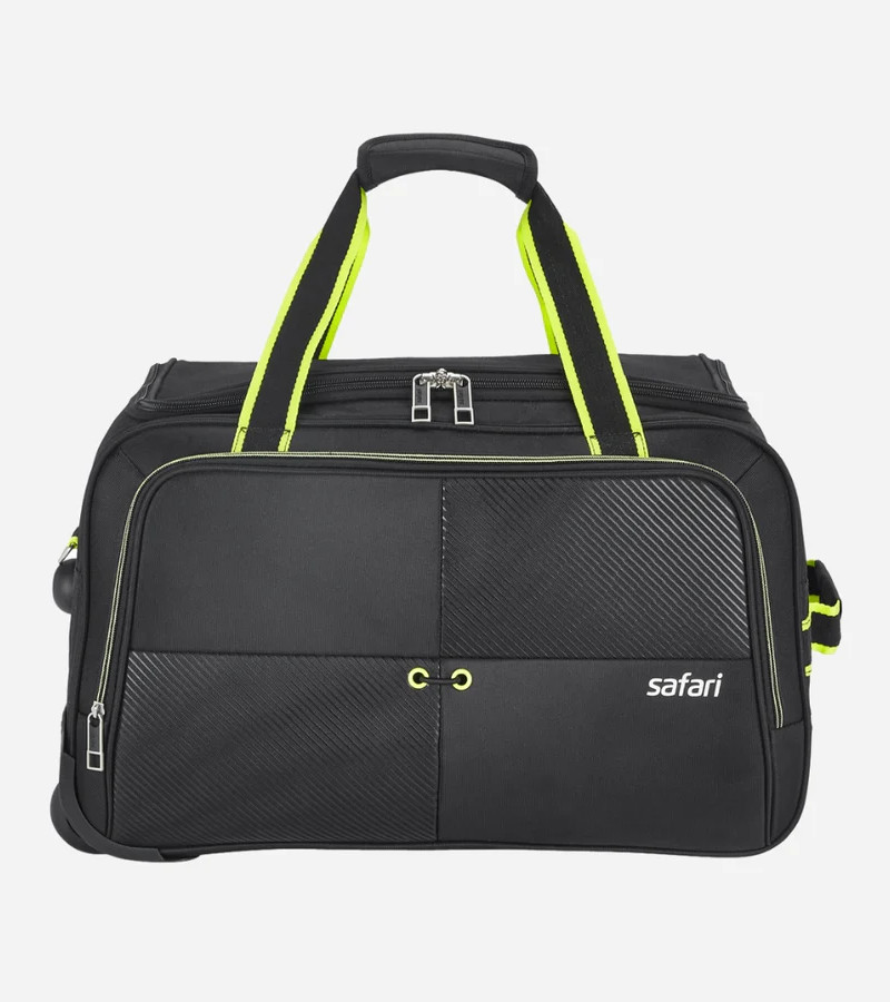 Safari Black Trac Superior 66 Rolling Duffle With Wheels