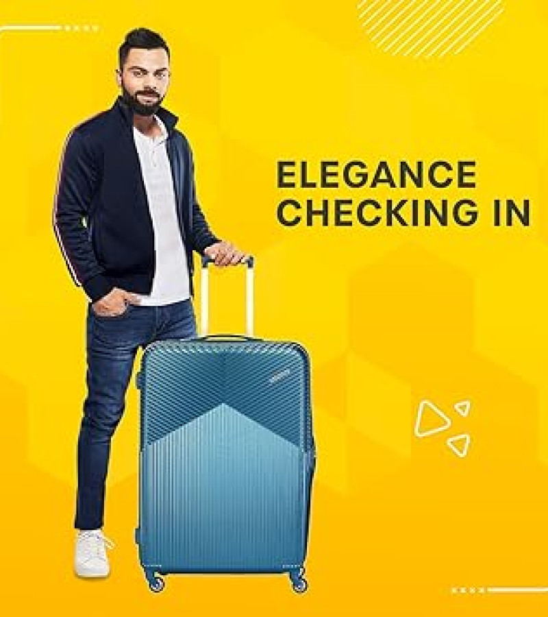 American Tourister Georgia 69 cms Medium Check-in Polycarbonate (PC) Hard Sided 4 Spinner