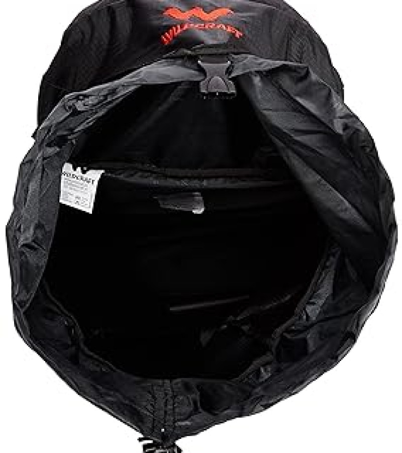 Wildcraft 45 Ltrs Black Rucksack (8903338073840) (Extra Large Size)