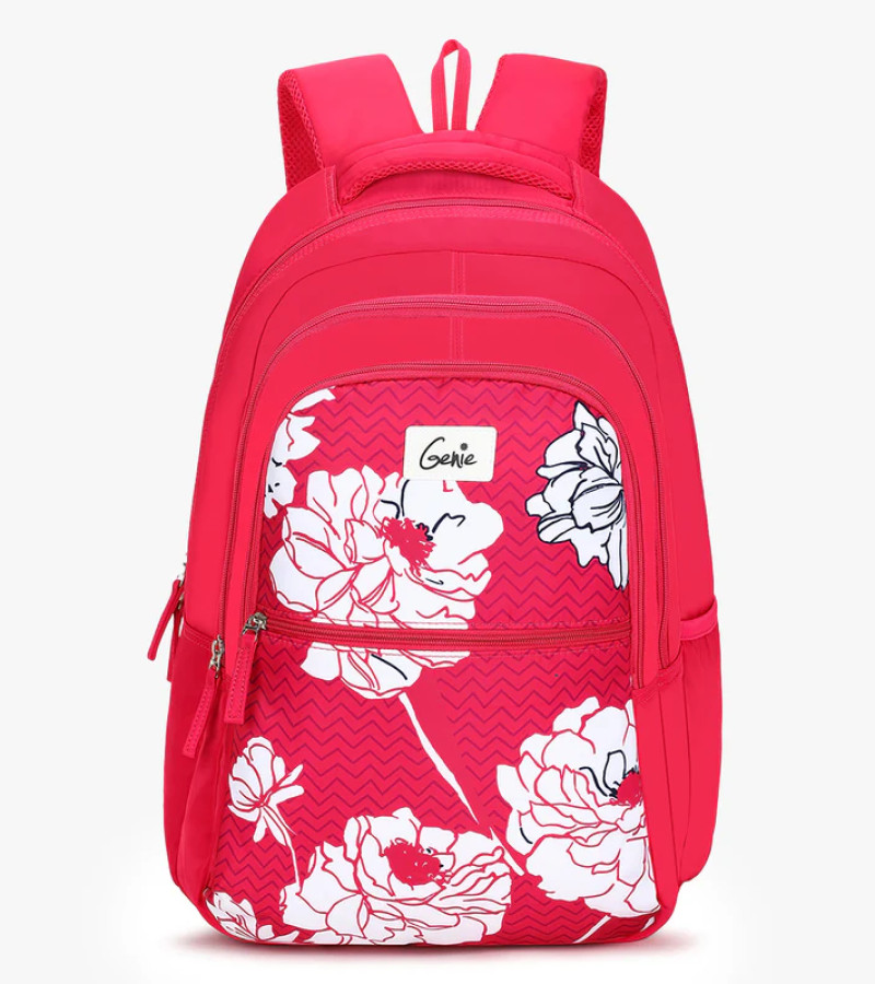 Genie Fern 36L Pink Laptop Backpack With Laptop Sleeve