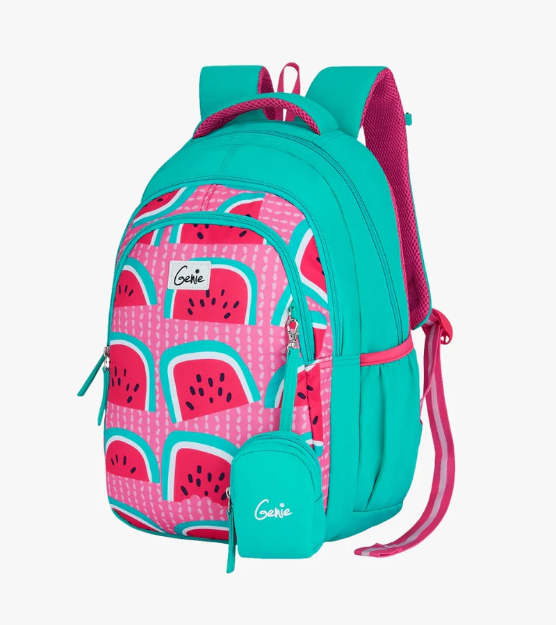 Fruity Small Backpack for Kids - Teal With Comfortable Padding