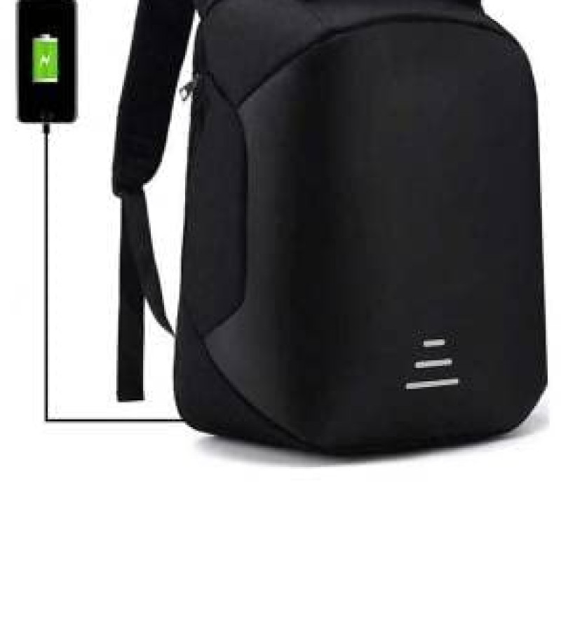 PLAYY BAGS Anti Theft Backpack Grey Waterproof Backpack