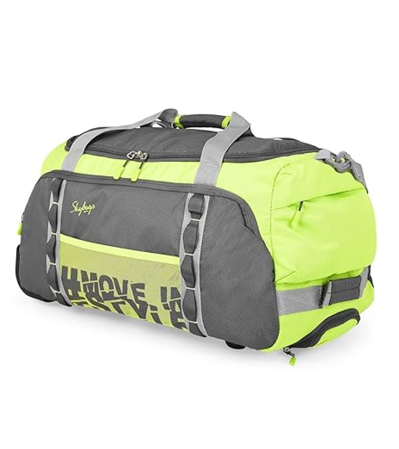 Skybags Solid Pattern Hustle Dft 65 Green (Green, Medium)