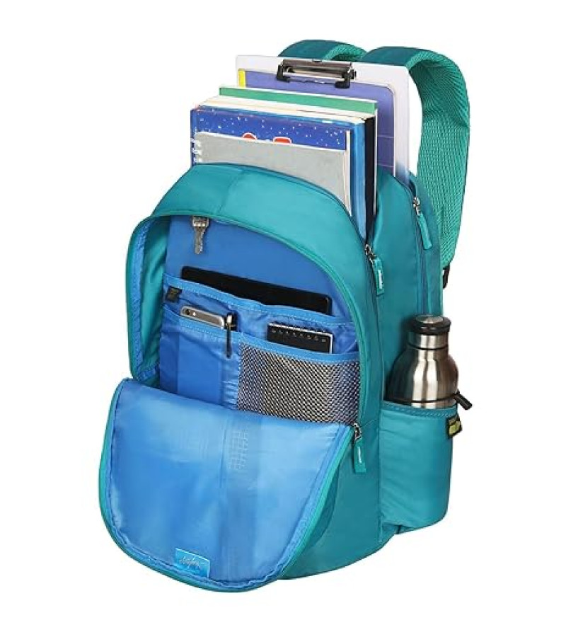 Skybags NEW NEON 23-03 SCHOOL BP (H) TEAL