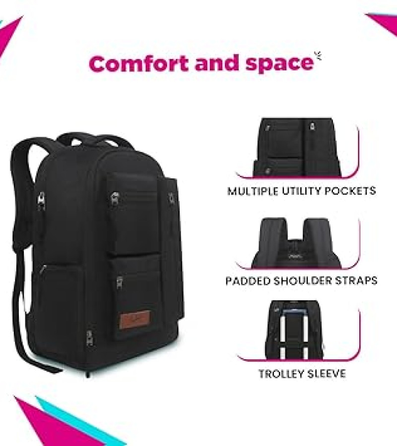 Skybags NEXUS LAPTOP BACKPACK (E) BLACK