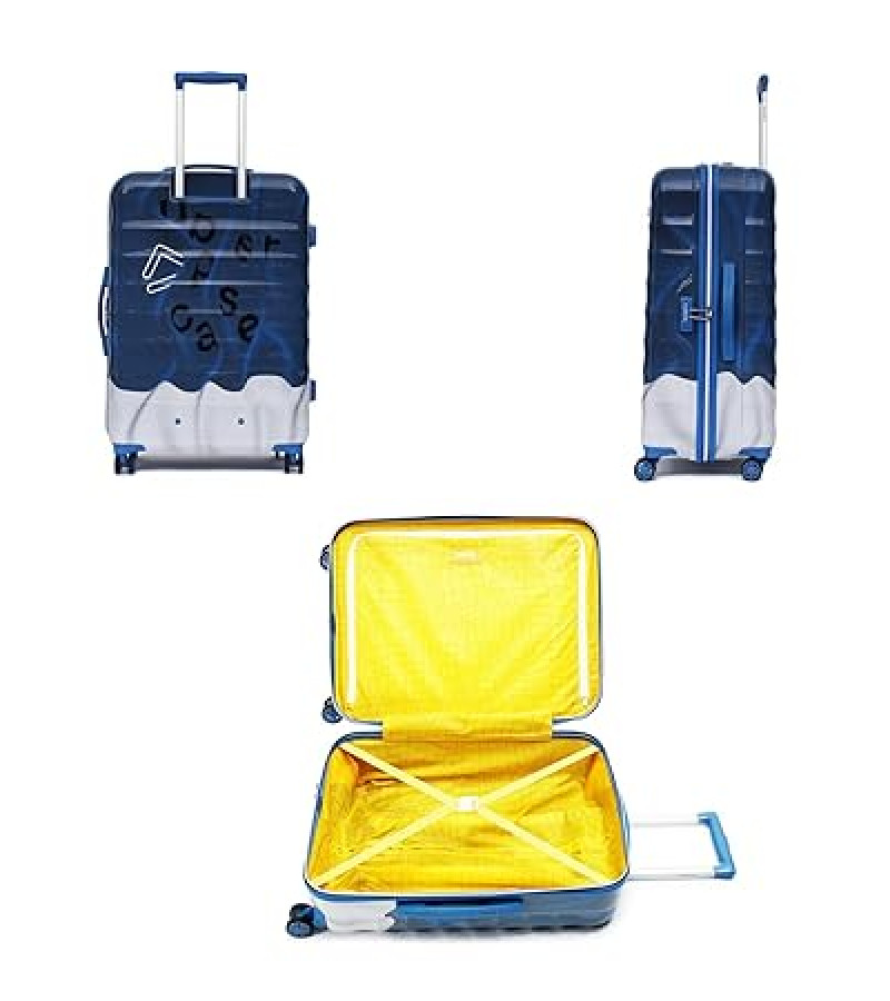 uppercase Ripple Trolley Bag Set of 2 (S+L) | Cabin & Check-in Trolley Bag | Hardsided Polycarbonate