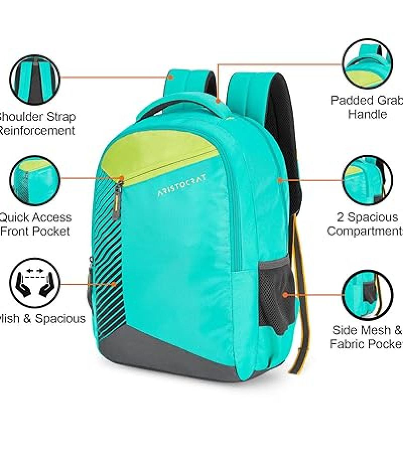 Aristocrat Cosmic Backpack (E) Teal