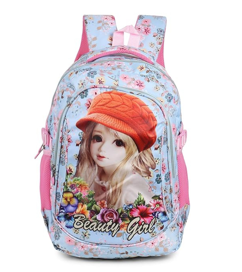 Beauty Girls-1520 Polyester Floral printed Designer Stylish Waterproof School/Collage