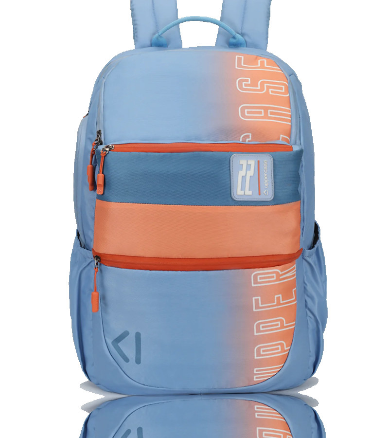 uppercase Campus 02 Backpack Double Compartment School Bag 35L Blue