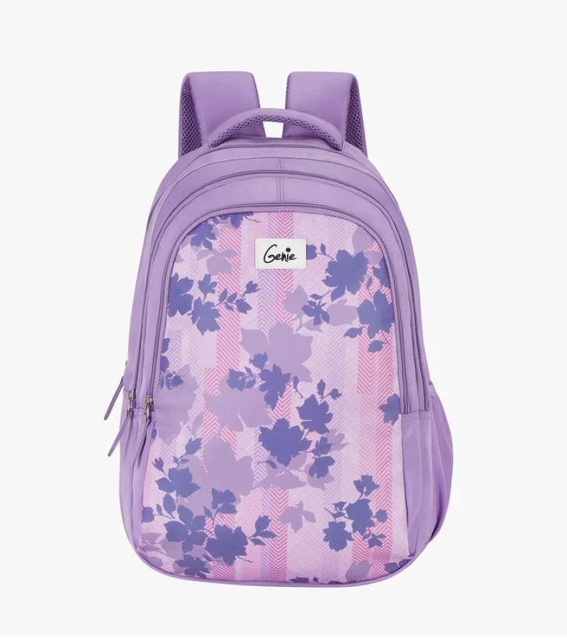 Genie Quinn 36L Purple Laptop Backpack With Laptop Sleeve