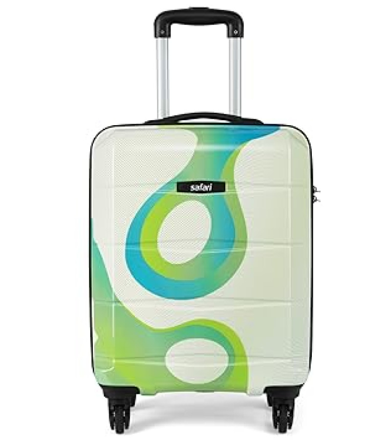 Safari Tiffany 55 Cms Small Cabin Trolley Bag Hard Case Polycarbonate 4 Wheels 360 Degree