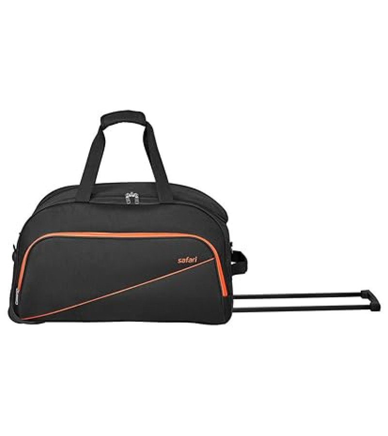 Safari Polyester 53 cms Black Travel Duffle