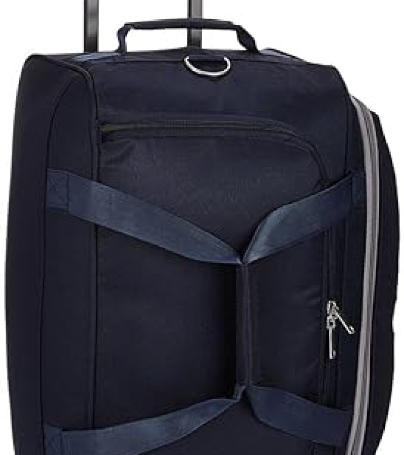 Skybags Cardiff Polyester 52 Cms Wheel Travel Duffle Bag (Blue)