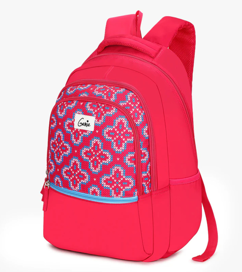 Genie Eve 36L Pink Laptop Backpack With Laptop Sleeve