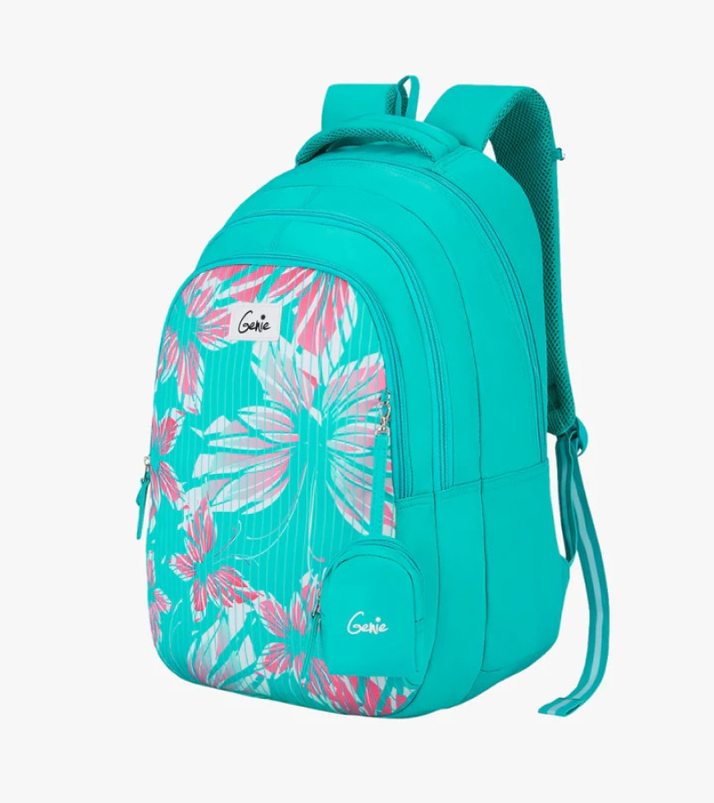 Genie Josie 36L Teal School Backpack With Premium Fabric