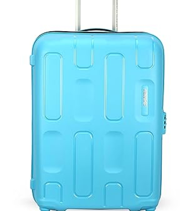 American Tourister Polypropylene 68 cms Trolley Bag (Marine Blue)