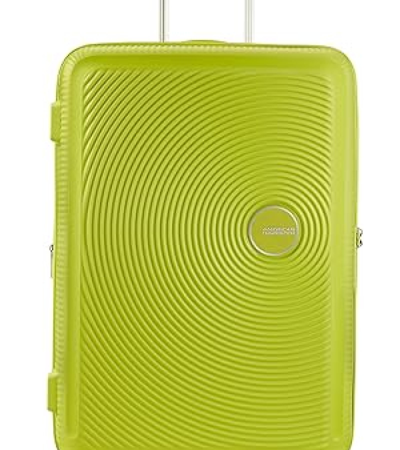 American Tourister Curio Spinner 55 Cms Polypropylene Expandable Hardsided Small Cabin Luggage