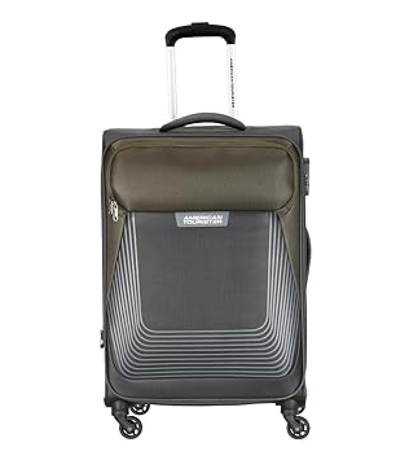 American Tourister SOUTHSIDE LITE 69 cms Polyester Softsided Medium Spinner Check-in Luggage