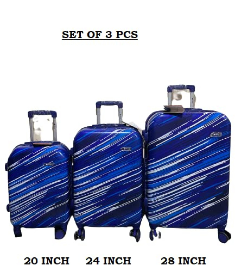 Da Tasche Flymate Paris Stripes Coloured Set of 3(S20inch(55cm) + M24inch(65cm) + L28inch(73cm))