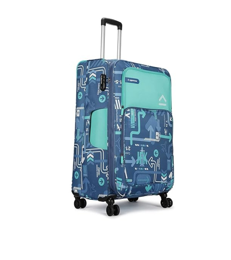 uppercase JFK (Large) 77Cms|Check-in Trolley Bag for Travel