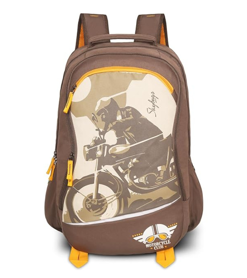 Skybags OFFROADER PRO LAPTOP BACKPACK BROWN