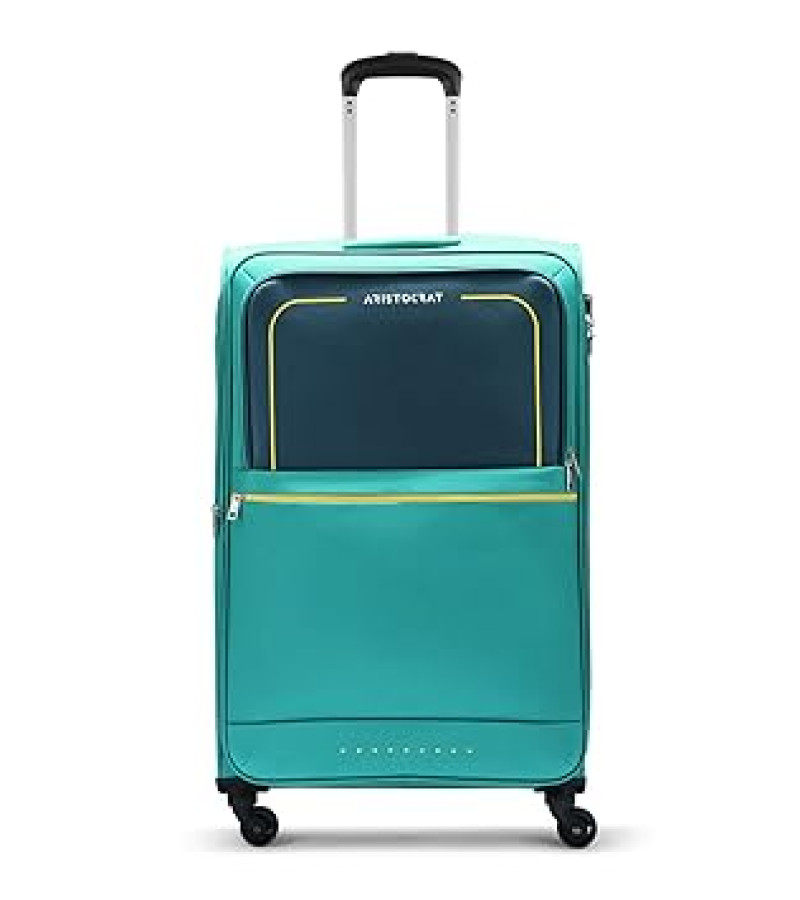 Aristocrat Evolve 4W Strolly | Check-in Polyester Soft Sided 4 Wheels Spinner Trolleys