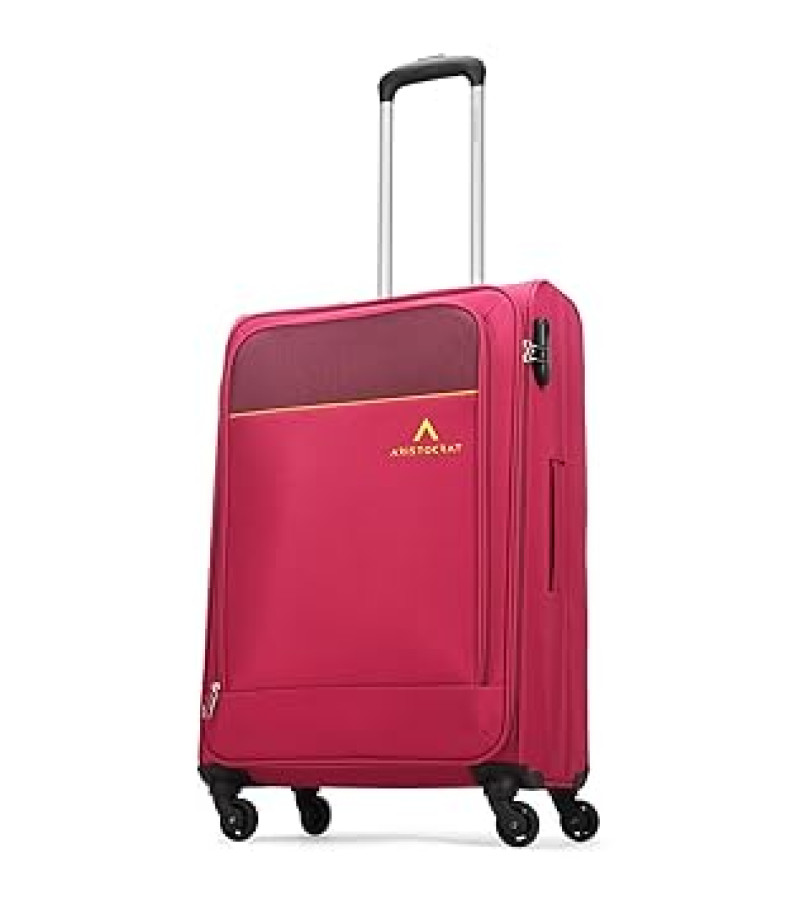 Aristocrat Oasis Plus Medium Size Soft Check in Luggage (69 cm)