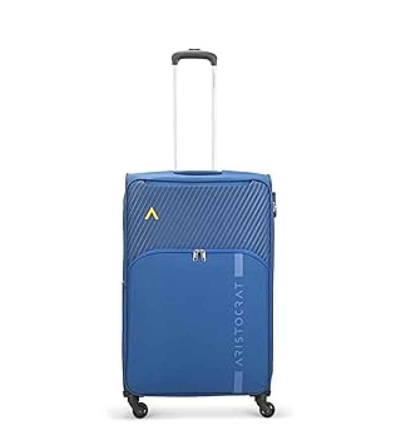 Aristocrat Striker Medium Size Soft Check in Luggage (69 cm)