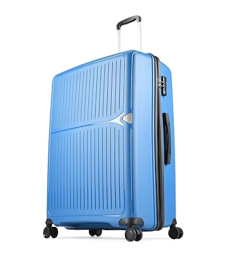 Aristocrat Locus Plus 79 Cm 360°|Trolley Bag, Speed_Wheel Suitcase For Travel, 8 Wheel Luggage For Men And Women,